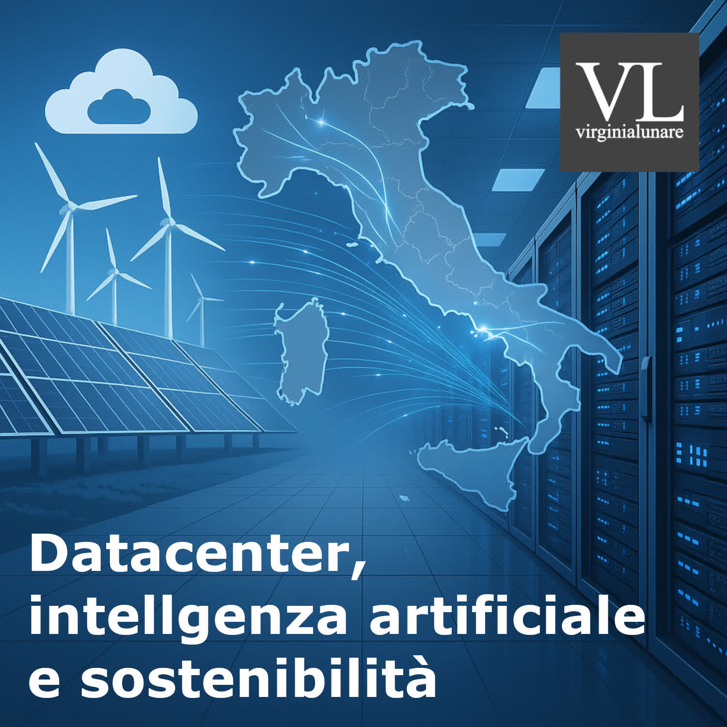 Datacenter, intelligenza artificiale e sostenibilità.